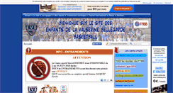 Desktop Screenshot of ev-bellegarde-basket.fr